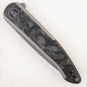 Нож WE Knife Smooth Sentinel, 20CV, Titanium/Carbon - складной туристические ножи из стали Нож WE Knife Smooth Sentinel, 20CV, Titanium/Carbon - складной туристические ножи из стали